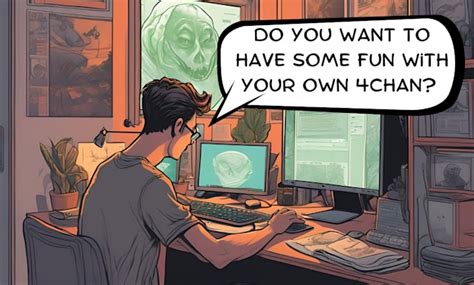 Build a custom 4chan style website for you by Namy.
